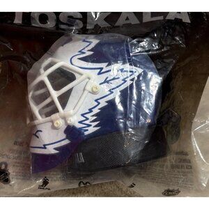 McDonalds Toy Vesa Toskala Toronto Maple Leafs Mini Goalie Mask 2009 NHL Hockey